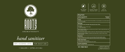 Roots Aromatherapy Hand Sanitizer (Chem Sani Roots 1g)